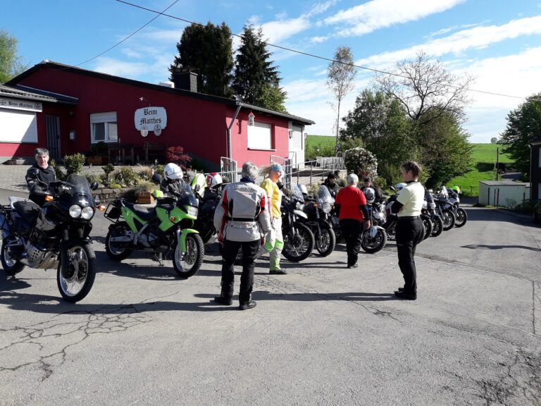 Mai 2017 Motorradtraining im Bergischen