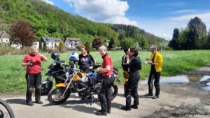 Pause in Eitorf an der Sieg